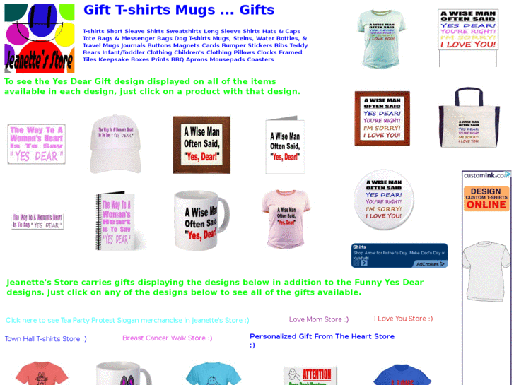 www.yesdeargiftt-shirts.com