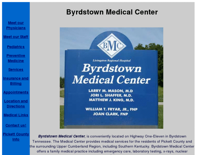 www.byrdstownmedicalcenter.com