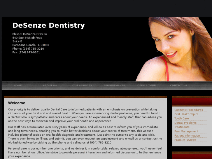 www.desenze-dentistry.com