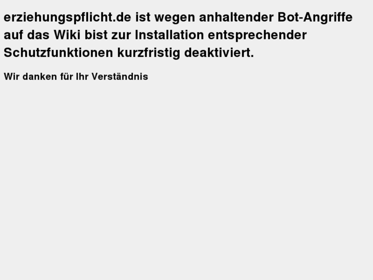 www.erziehungspflicht.de