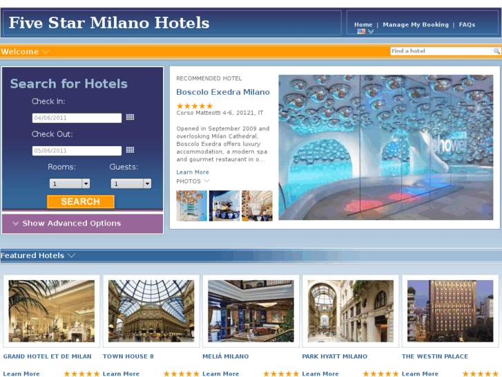 www.fivestarmilanohotels.com