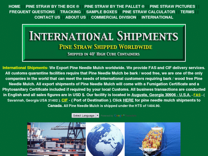 www.internationalpinestraw.com