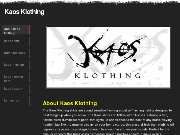 www.kaosklothing.com