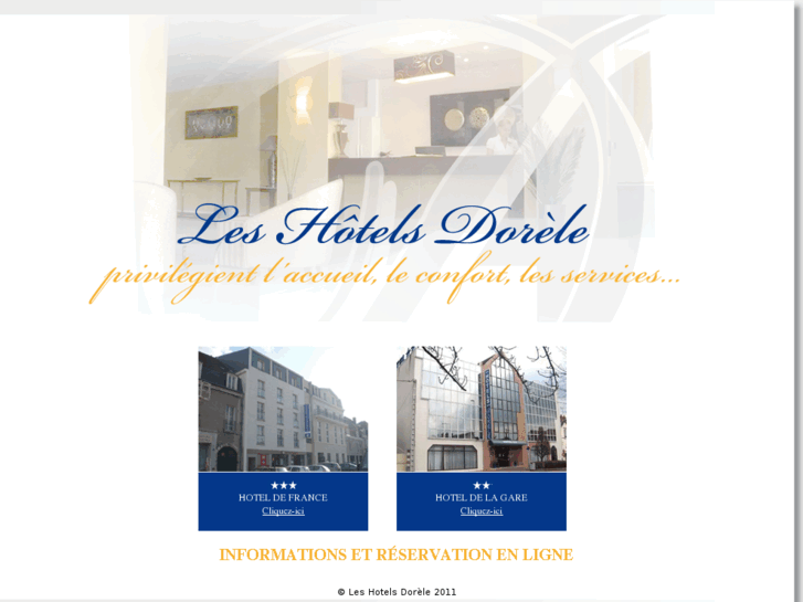 www.leshotelsdorele.com