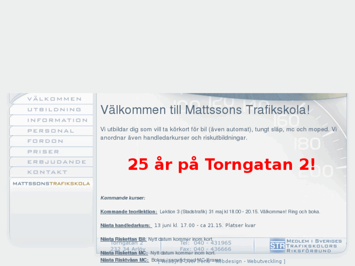 www.mattssonstrafikskola.net