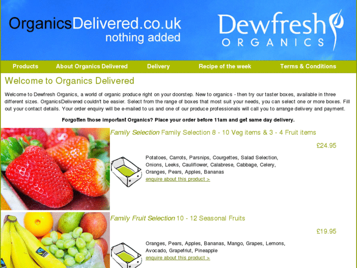 www.organicsdelivered.co.uk