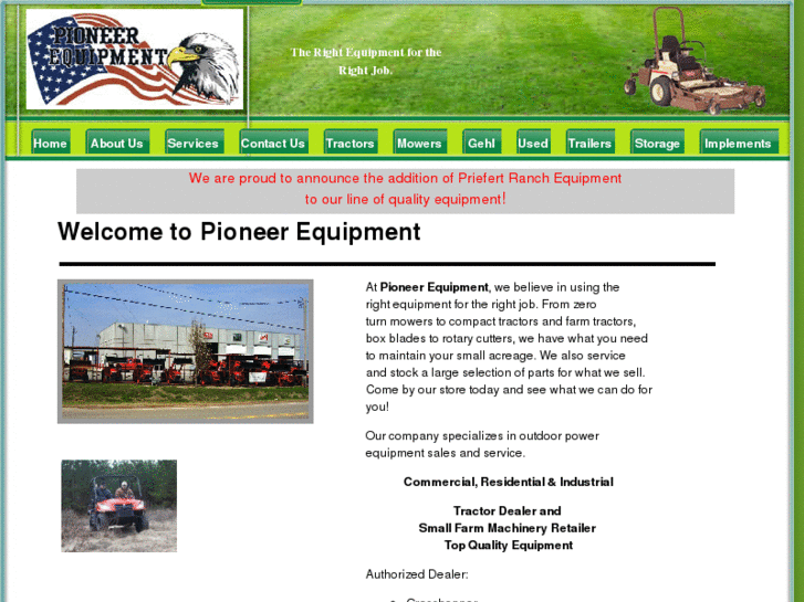 www.pioneerequipmentinc.com