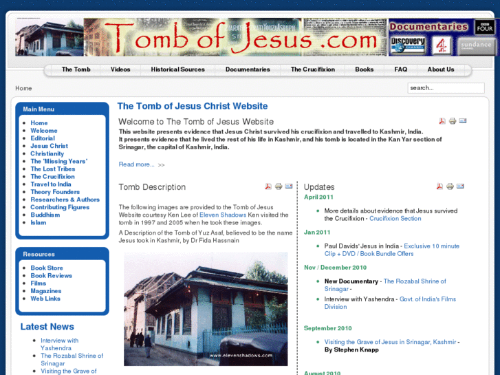 www.tombofjesus.com