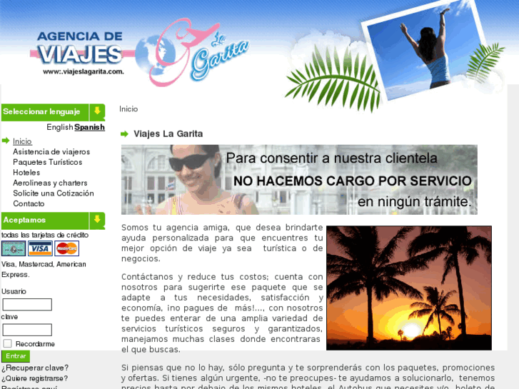 www.viajeslagarita.com