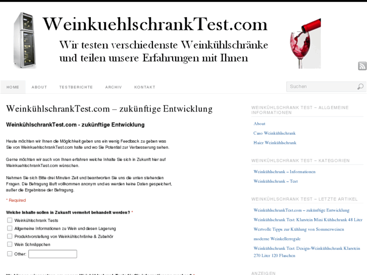 www.weinkuehlschranktest.com