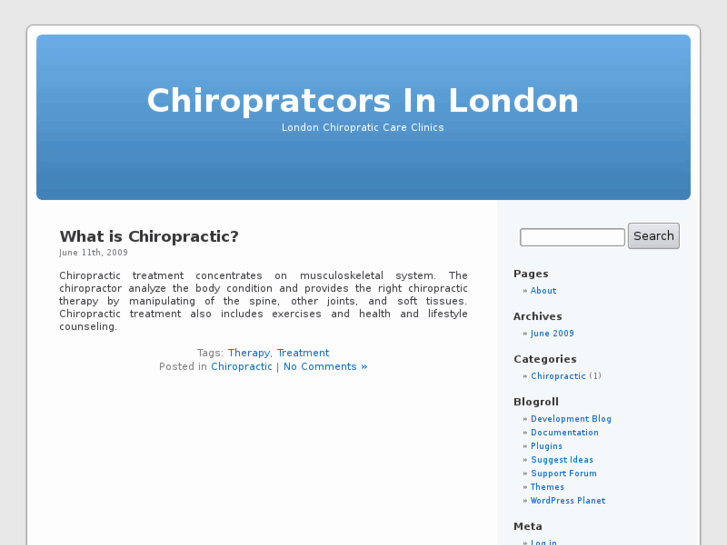 www.chiropractorsinlondon.com