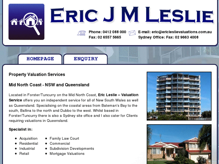 www.ericleslievaluations.com.au