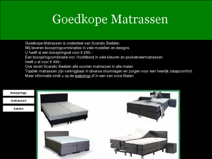 www.goedkopematrassen.eu