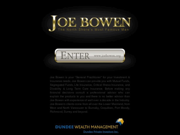 www.joebowen.org