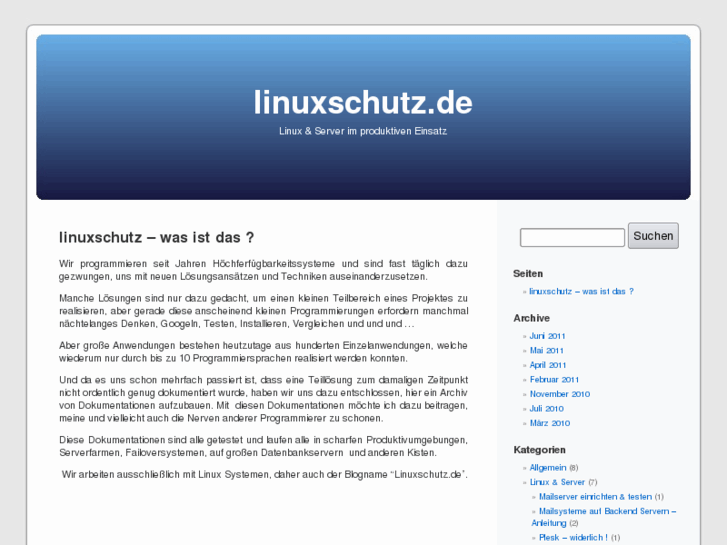 www.linuxschutz.de