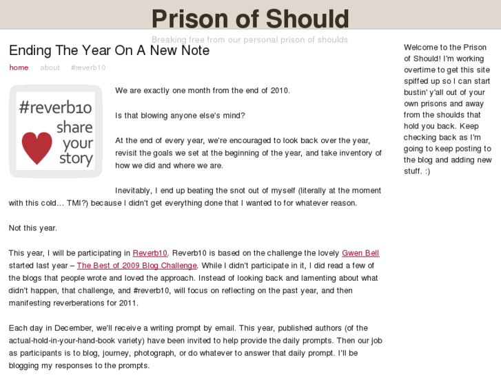 www.prisonofshould.com