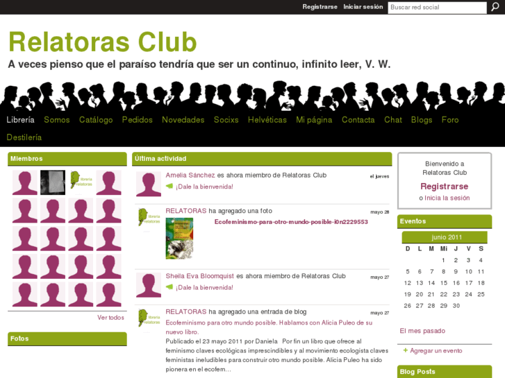 www.relatorasclub.com