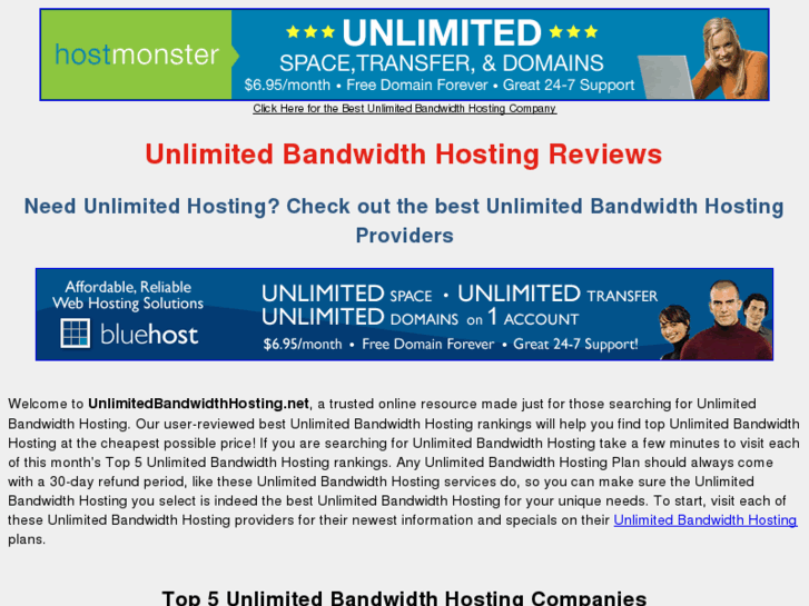 www.unlimitedbandwidthhosting.net