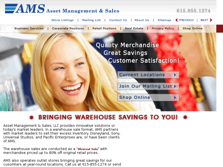 www.ams-liquidation.com