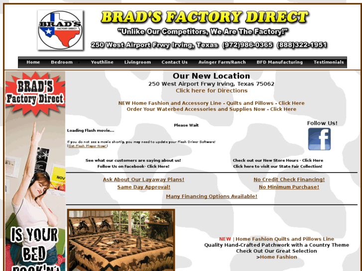 www.bradsfactorydirect.com