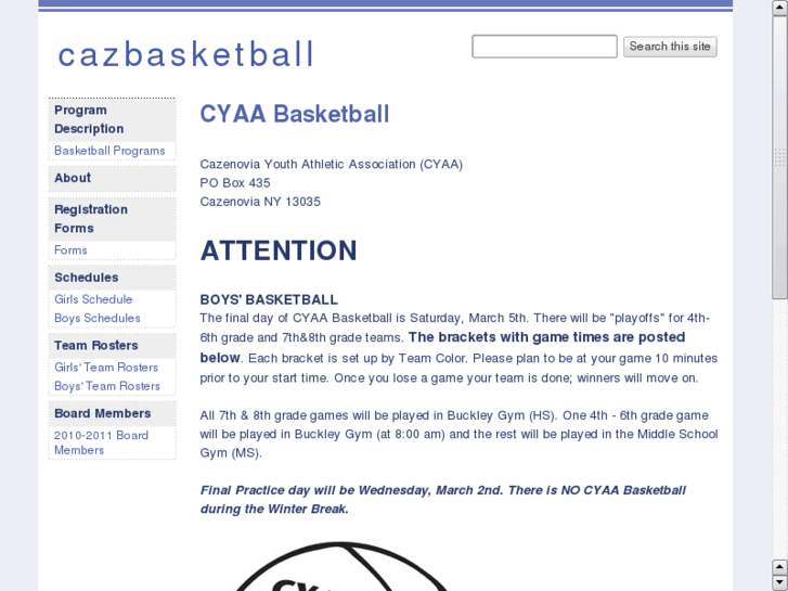 www.cazbasketball.com