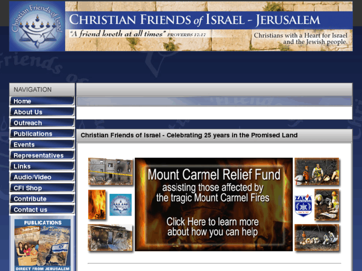 www.cfijerusalem.info