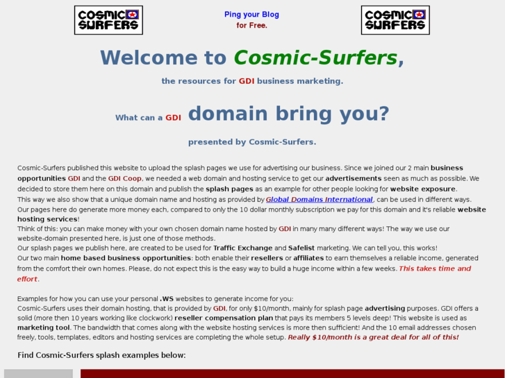 www.cosmic-surfers.ws