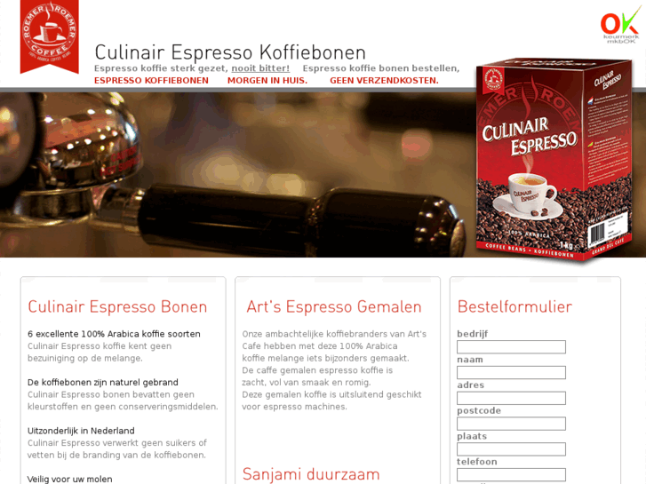 www.culinair-espresso.nl