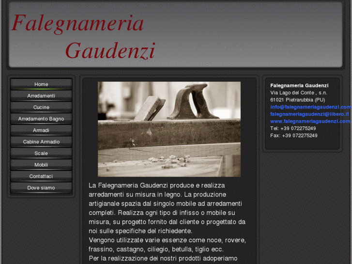 www.falegnameriagaudenzi.com