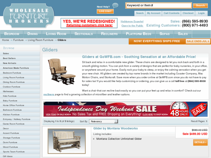 www.gogliderchairs.com