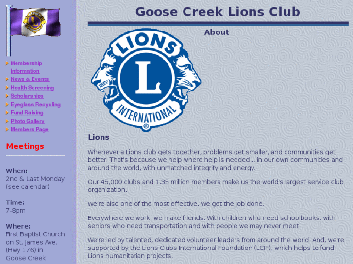 www.goosecreeklionsclub.com