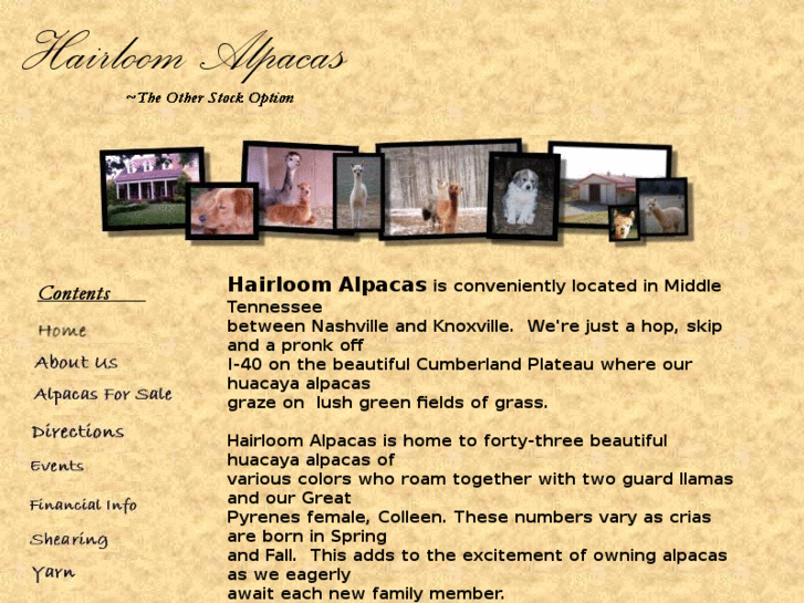 www.hairloomalpacas.com