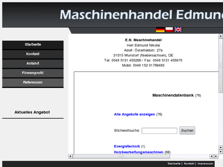 www.maschinenhandel-nikolai.de