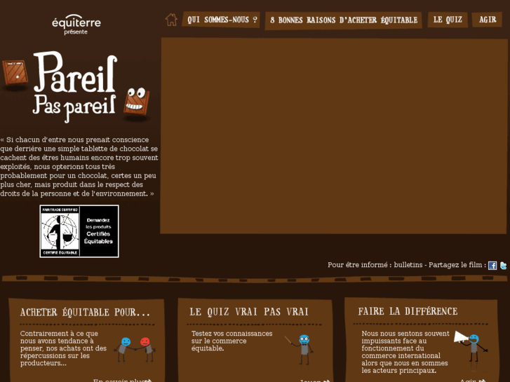 www.pareilspaspareils.com