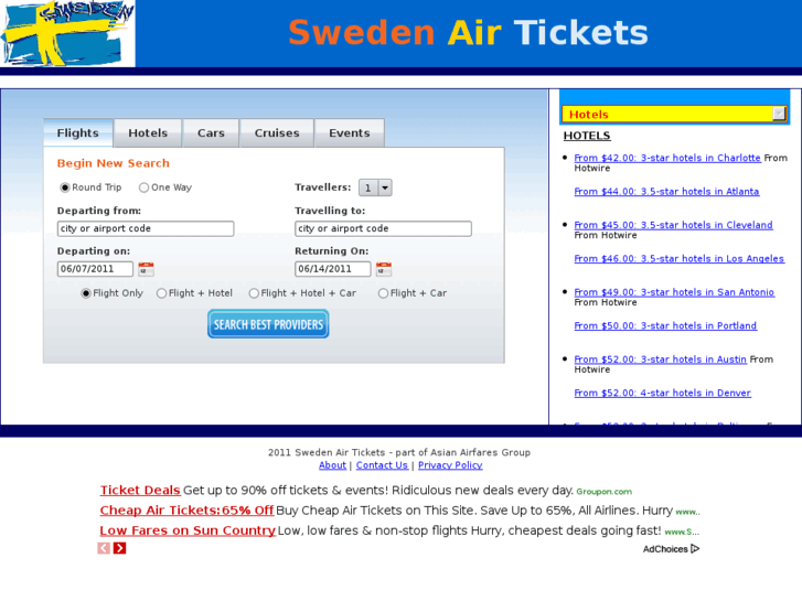 www.swedenairtickets.com