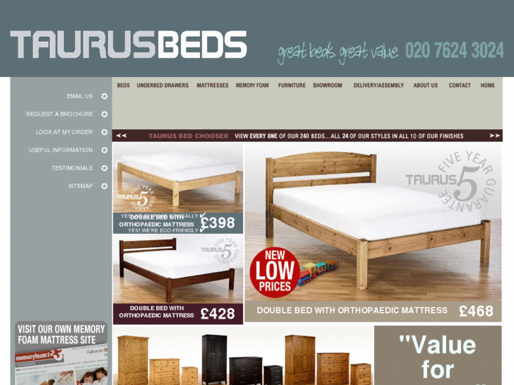 www.taurusbeds.com