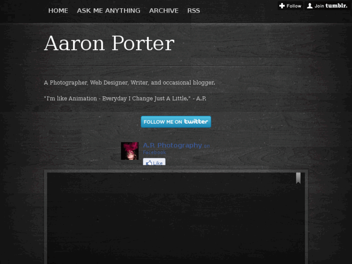 www.aaron-porter.com