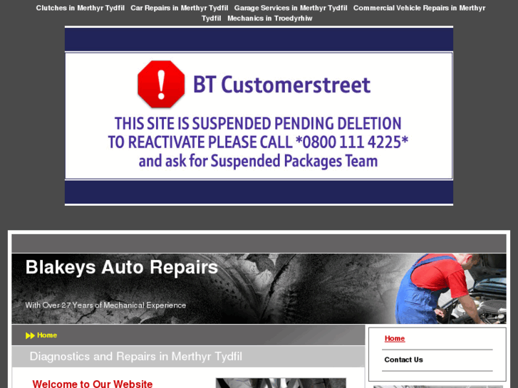 www.blakeysautorepairsmerthyrtydfil.com