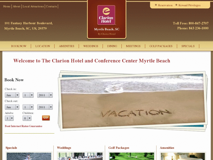 www.clarionhotelmyrtlebeach.com