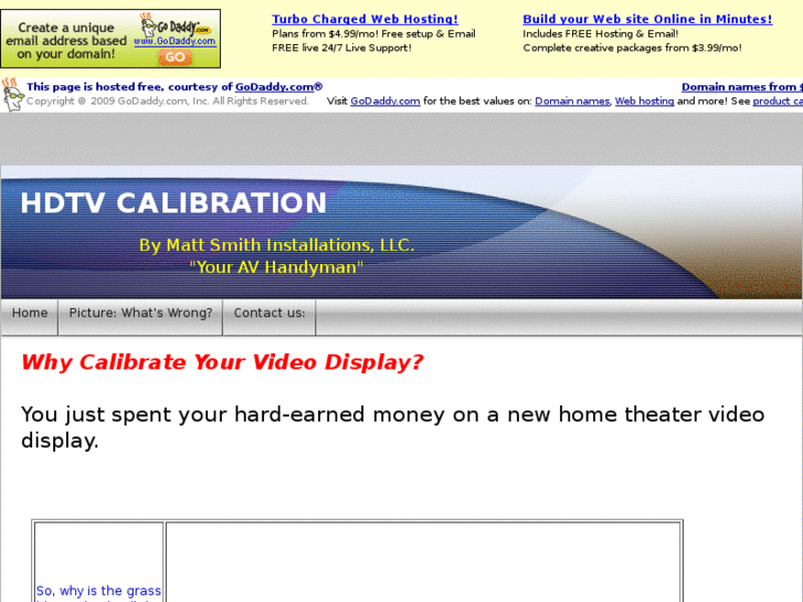 www.hdtvcalibrations.info