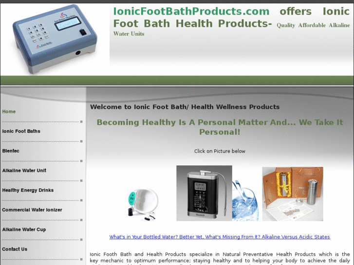 www.ionicfootbathproducts.com