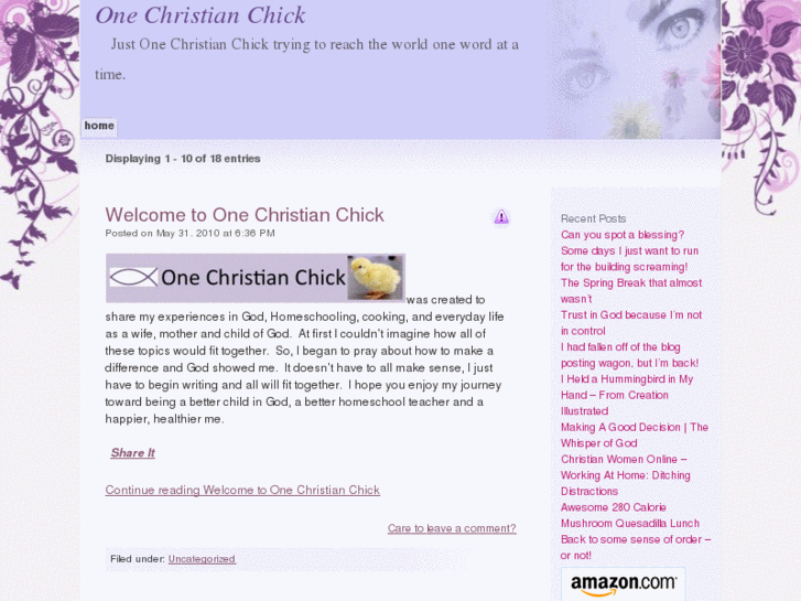 www.onechristianchick.com