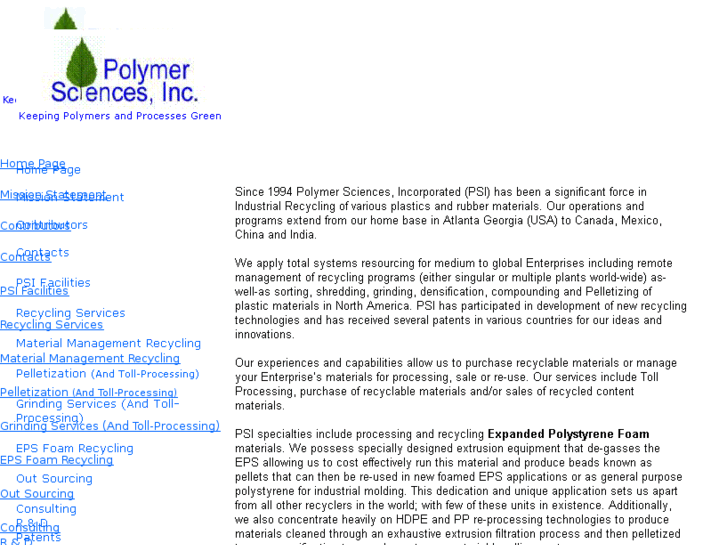 www.polymersciences.com