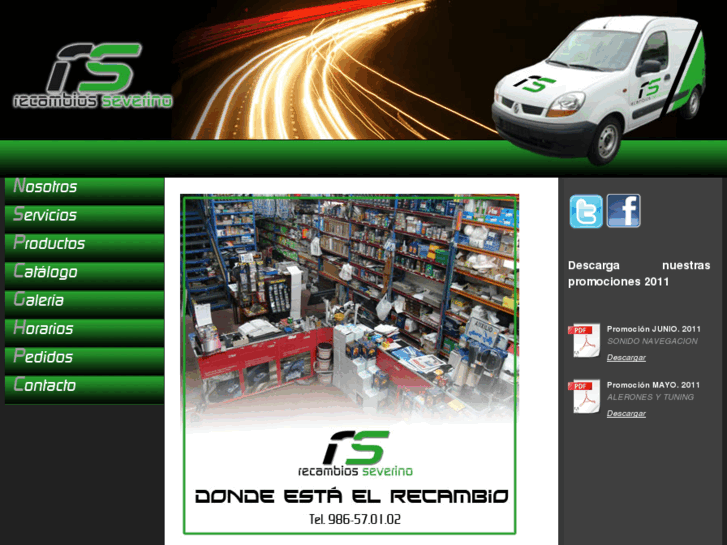 www.recambiosseverino.com