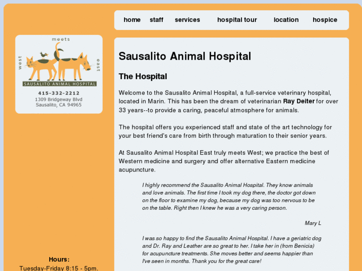 www.sausalitoanimalhospital.com