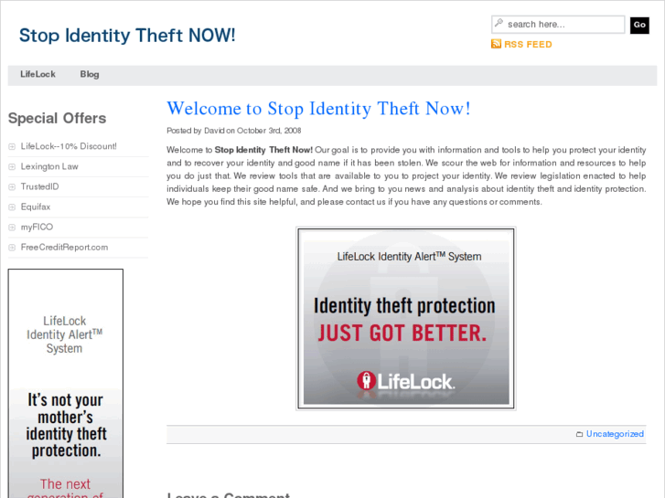 www.stopidentitytheftnow.org