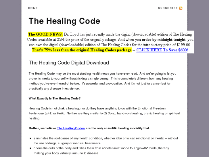 www.thehealingcode.net