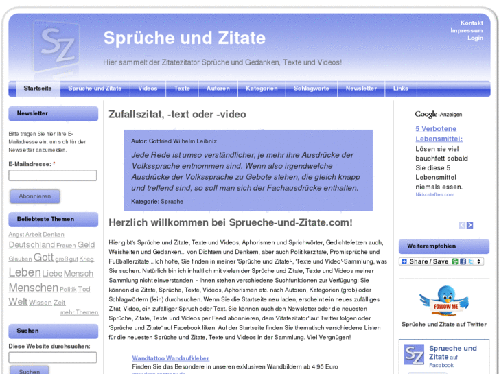 www.xn--sprche-und-zitate-42b.com