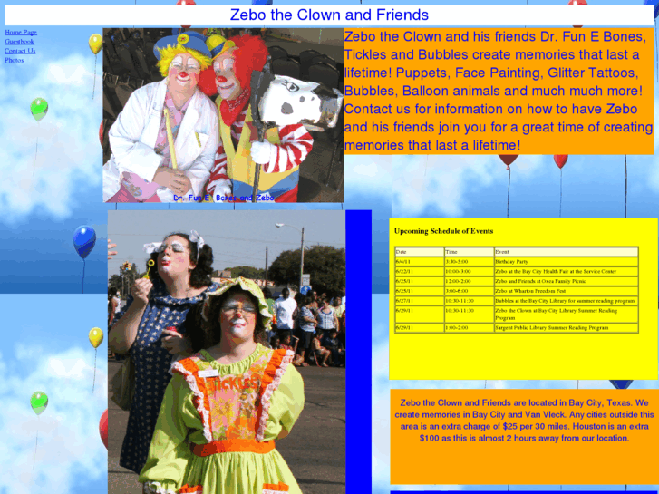 www.zebotheclown.com