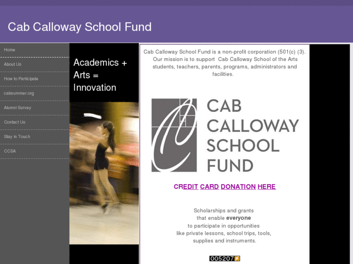 www.cabcallowayschoolofthearts.com